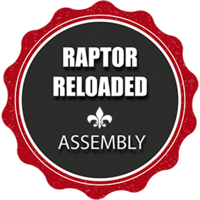 Insignia de Ensamblador de Prótesis Raptor reloaded de Enable